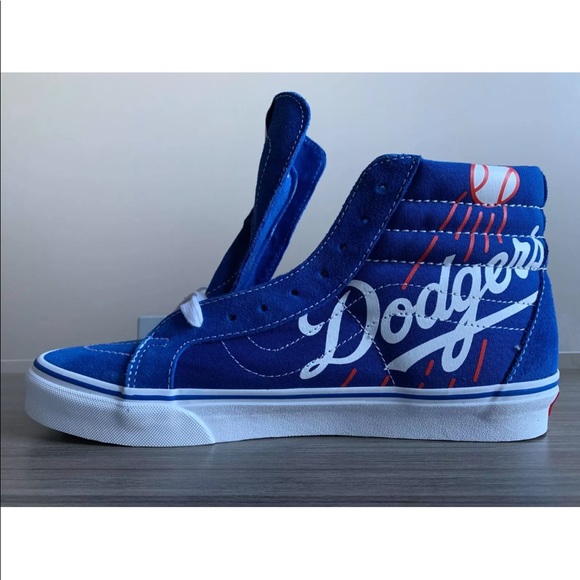 Vans Men’s Sk8-Hi Reissue MLB LA Dodgers - Picture 3 of 8